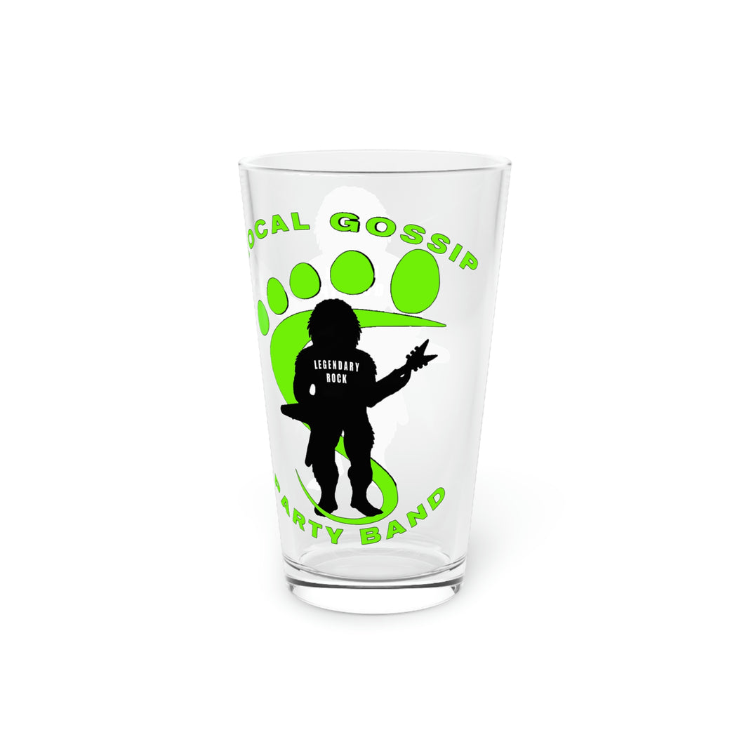 Local Gossip Party Band - Pint Glass, 16oz