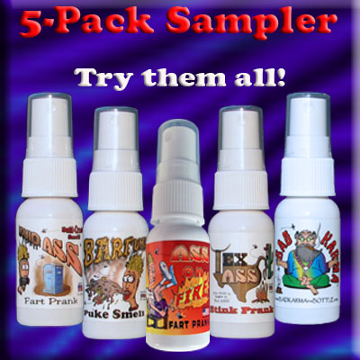 5-Pack Sampler – Liquid ASS - An ASSman approved site!